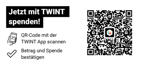 QR-Code für Spende mit Twint